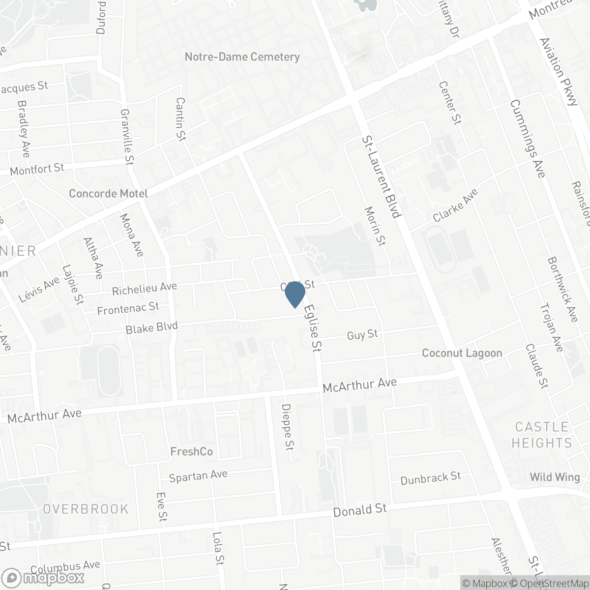 734 DE L'EGLISE STREET, Ottawa, Ontario K1K 3K6